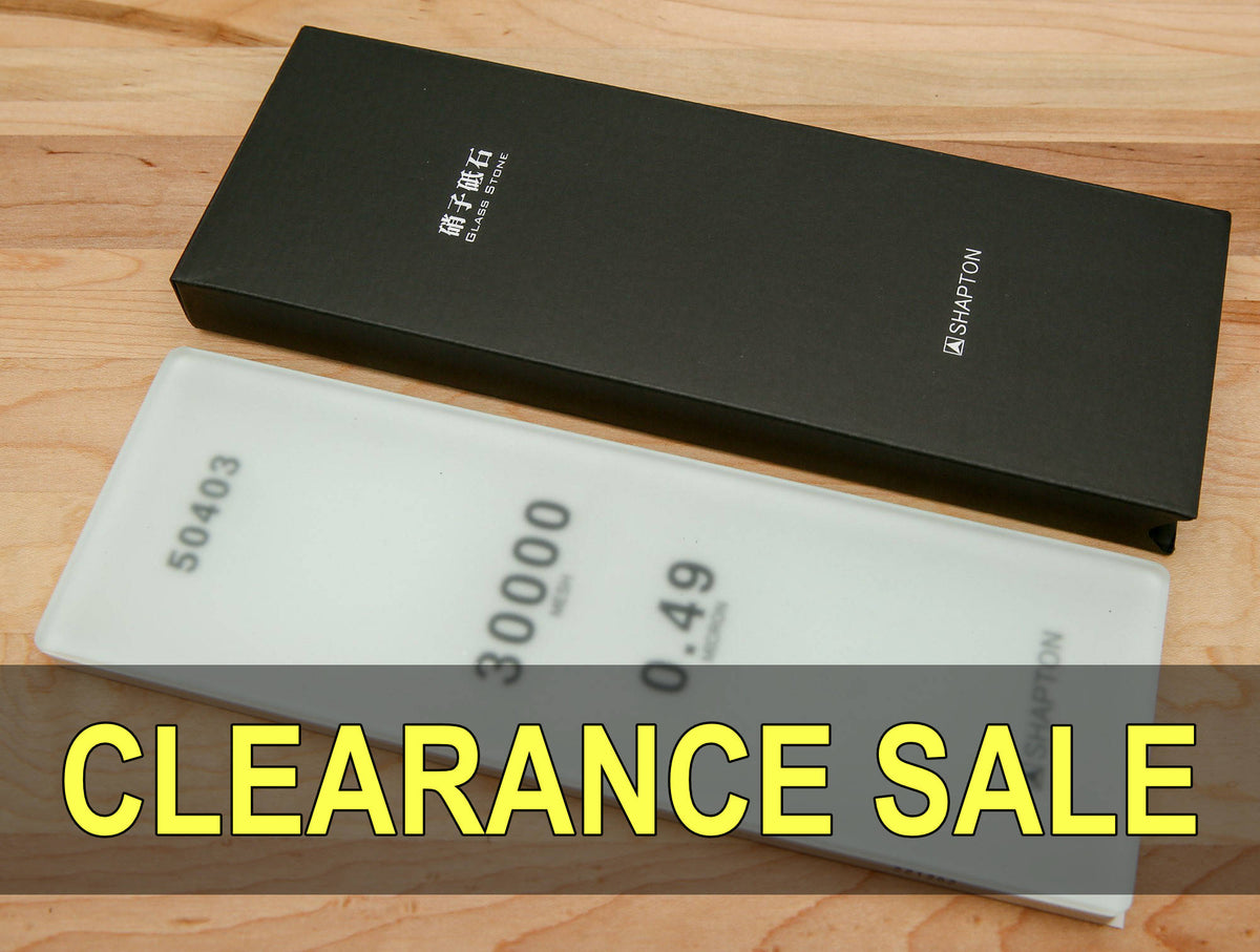 CLEARANCE SALE: Shapton Glass Stone 30,000 Grit Sharpening Stone