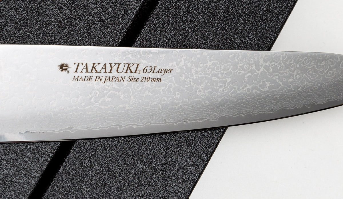Couteau de chef Damas Sakai Takayuki 63 couches, 210 mm / 8,3"