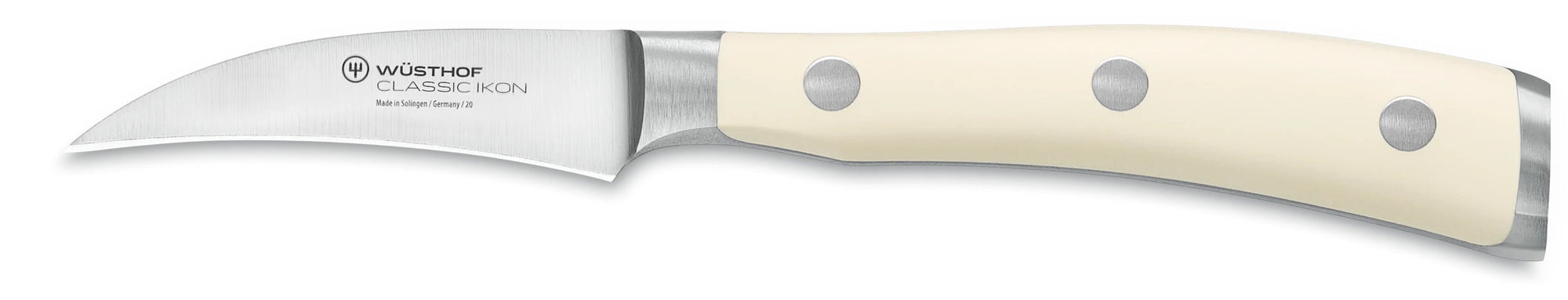 Wusthof Classic IKON Peeling Knife, Creme, 2.75-inch (7 cm) - 4020-6