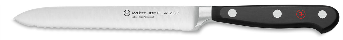 Wusthof Classic 4110 Serrated Utility Sausage Knife Canada