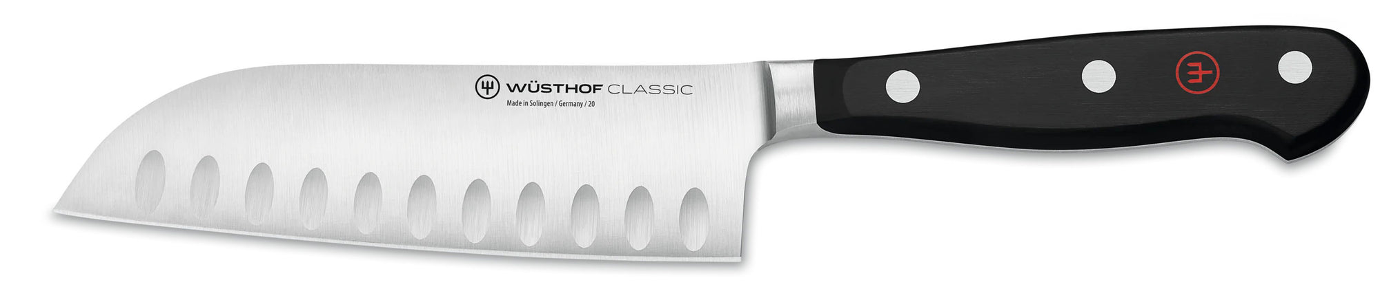 Wusthof Classic Santoku Knife, 5.5-inch (14 cm), Granton Edge - 4182