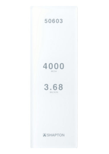 Shapton Glass Stone 4000 Grit HC Pierre à aiguiser pour couteaux en carbone