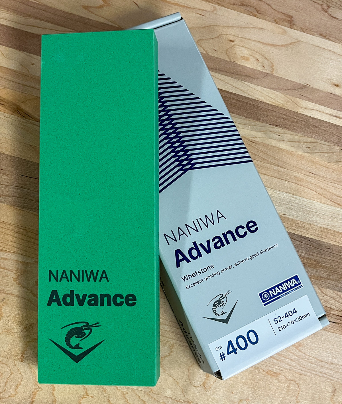 Naniwa Super-Stone/Advance Japanese Whetstone Sharpening Stone, 400 grit
