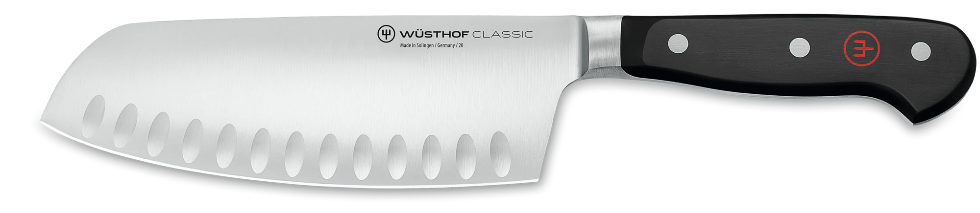 Wusthof Classic Chai Dao Hollow Edge Knife, 6.7-inch (17 cm)
