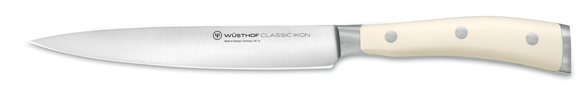 Wusthof Classic IKON 6-inch (16cm) Utility (Sandwich) Knife, Creme - 4506-6/16