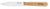 Opinel Serrated Utility/Paring Knife, Stainless, Beech wood handle, 10cm/4", #113