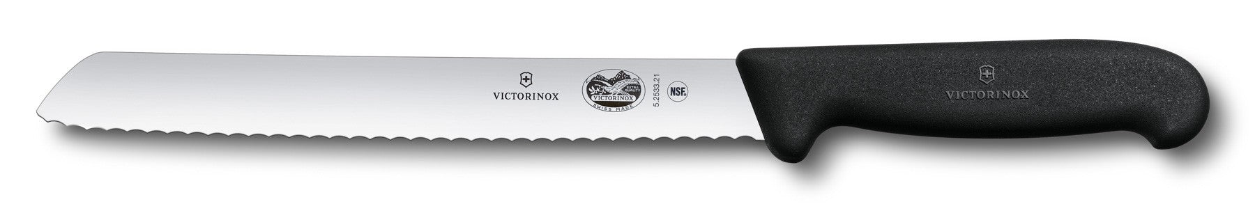 Couteau à pain dentelé Victorinox Swiss Army Fibrox 8" - 40549, 47549