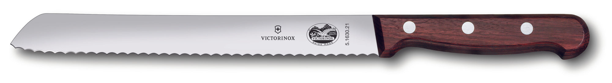 Couteau à pain dentelé manche en bois Victorinox 8" - 40049