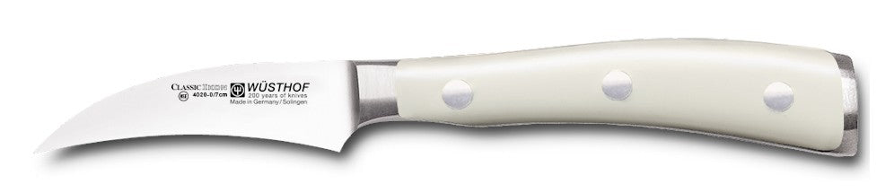 Wusthof Classic IKON Peeling Knife, Creme, 2.75-inch (7 cm) - 4020-6 - OLD BOX/LOGO