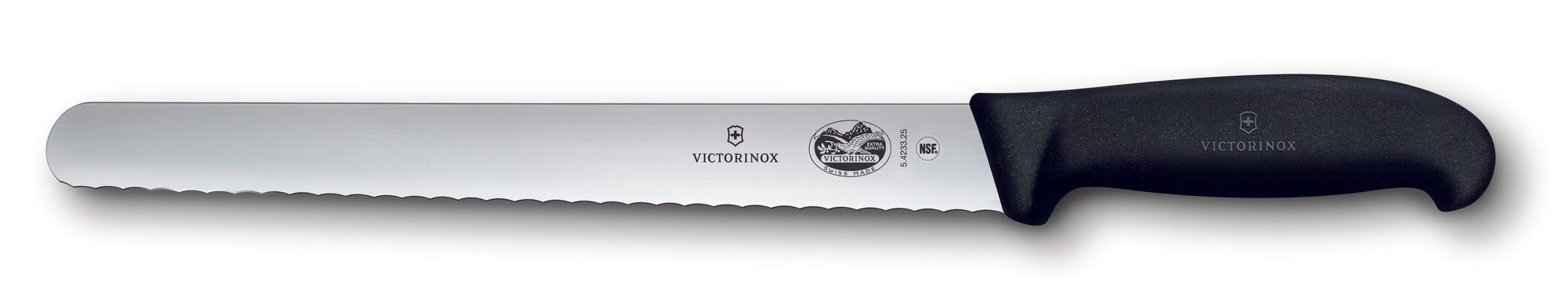 Victorinox Swiss Army Fibrox 10" Serrated Slicer - 40640