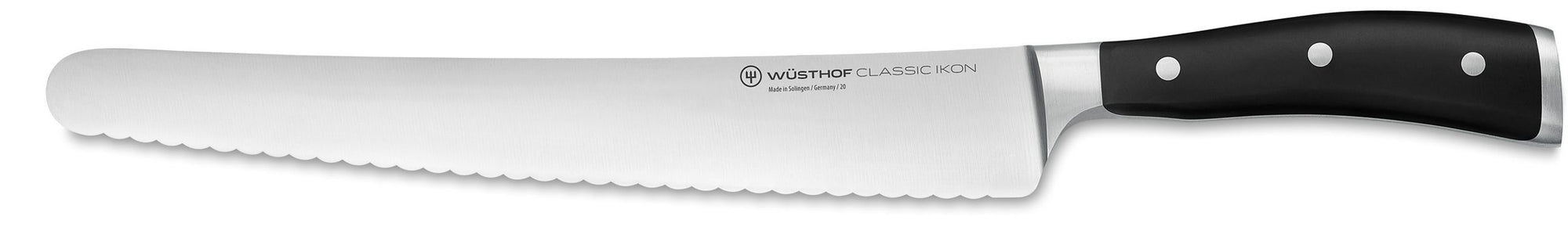 Wusthof Classic IKON Super Slicer, 10-inch (26cm), Wavy Edge (serrated) - 4516 Canada