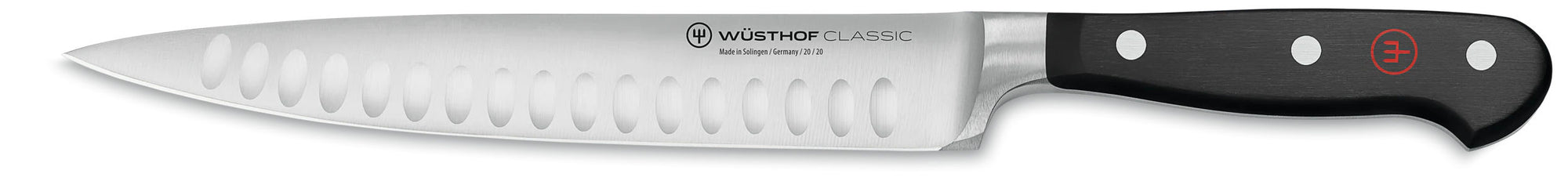 Wusthof Classic Carving Knife, 8-inch (20 cm), Granton Edge - 4524-20