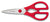 Wusthof Kitchen Shears, Red, 8.3-inch (21 cm), Come-Apart - 5558R-1