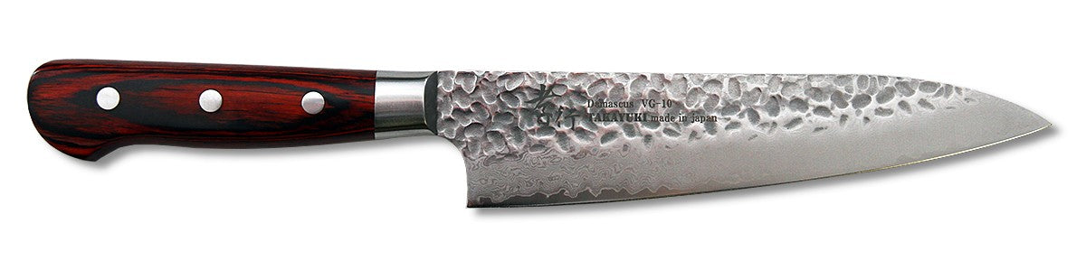 Sakai Takayuki 33-Layer Damascus Chef's Knife, 180mm / 7"