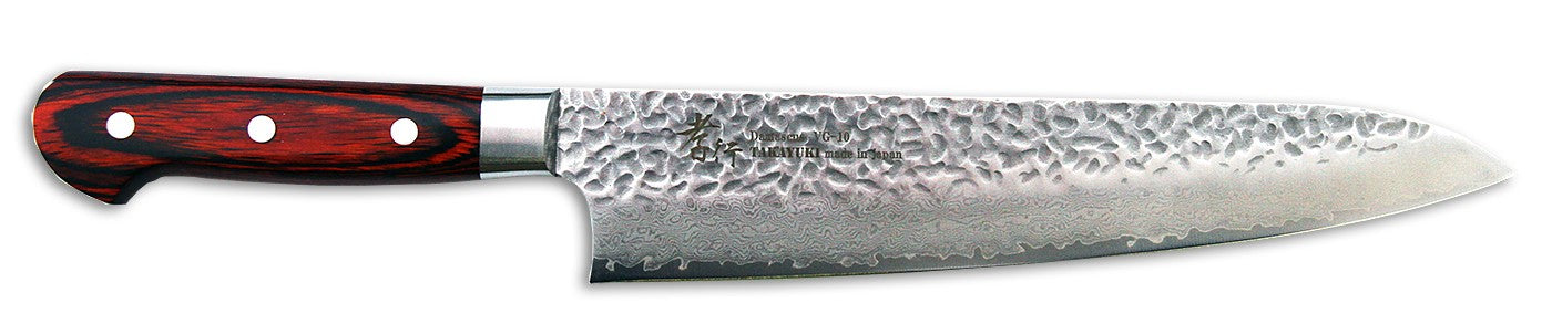 Sakai Takayuki 33-Layer Damascus Chef's Knife, 240mm / 9.5"