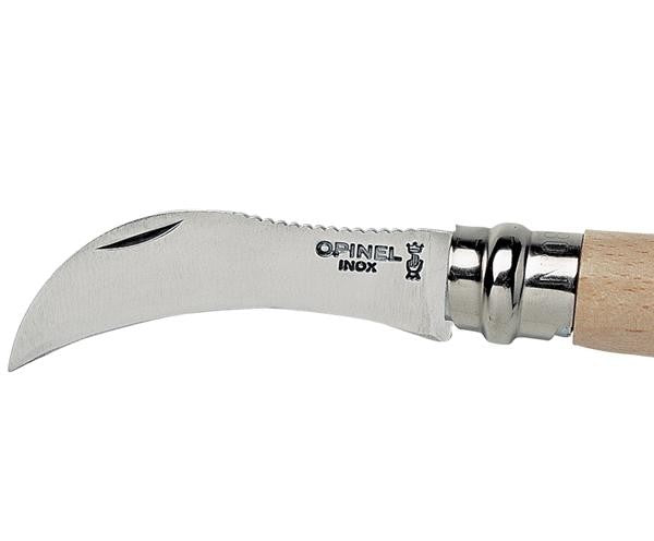 Opinel Canada Mushroom Knife, Beech handle, 8cm, Stainless