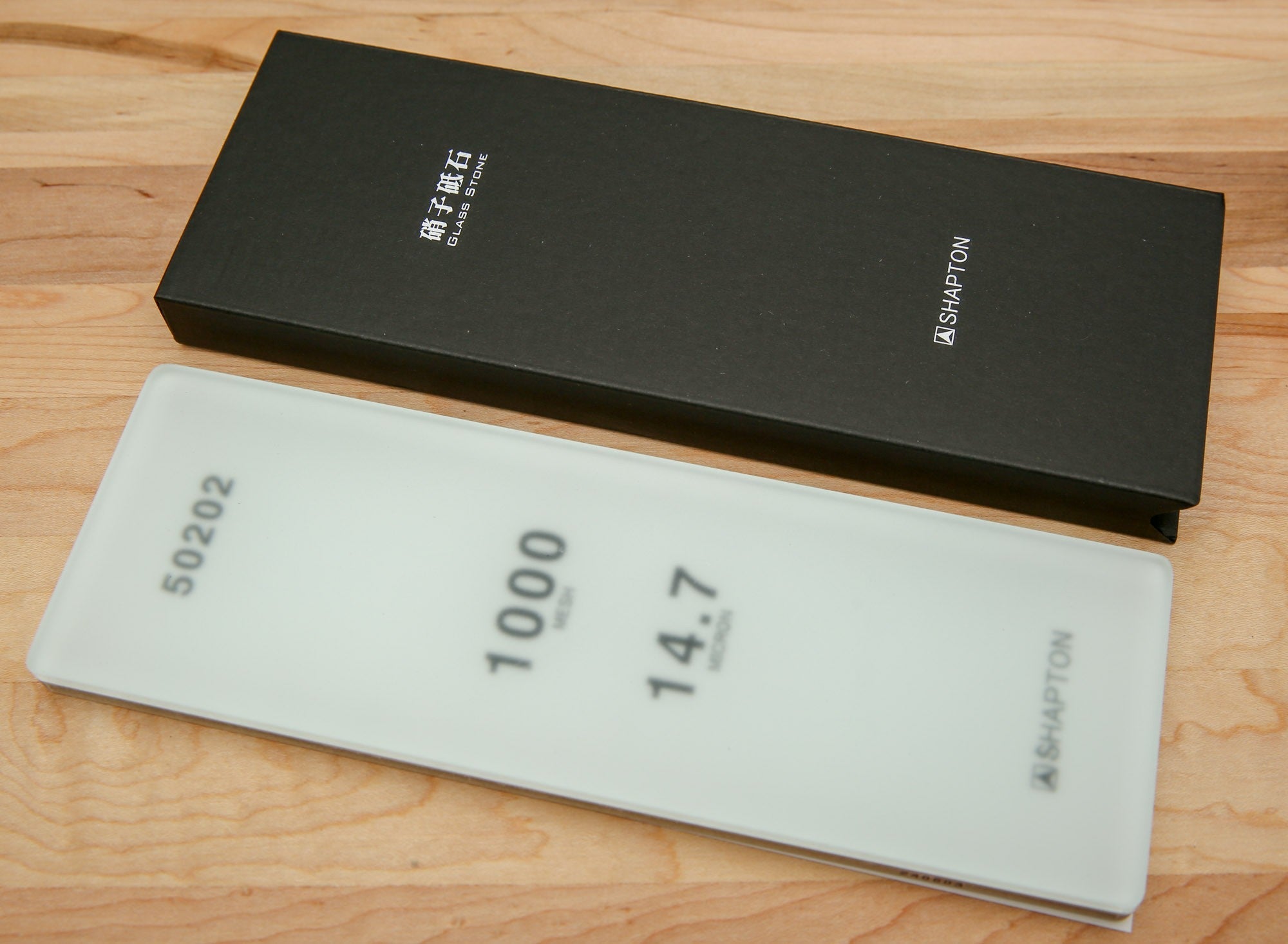 Shapton Glass Stone 1000 Grit Sharpening Stone - BOX DAMAGE