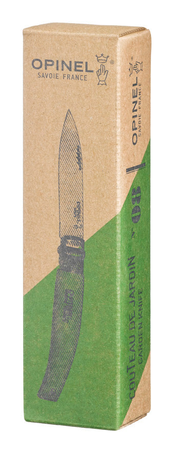 Couteau de Jardin Opinel, Manche en Hêtre, 8.5cm, Inox, #8
