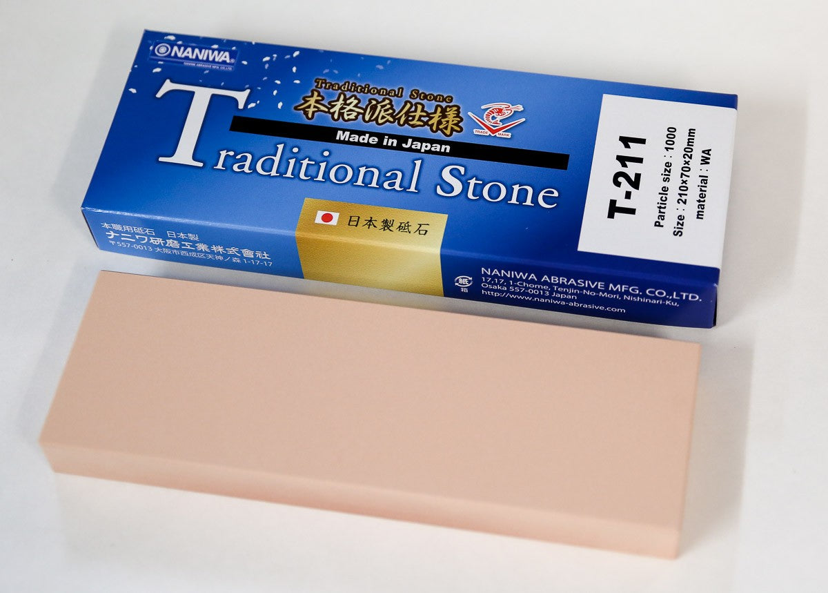 Naniwa Traditional Japanese Sharpening Stone, 1000 grit - T-211