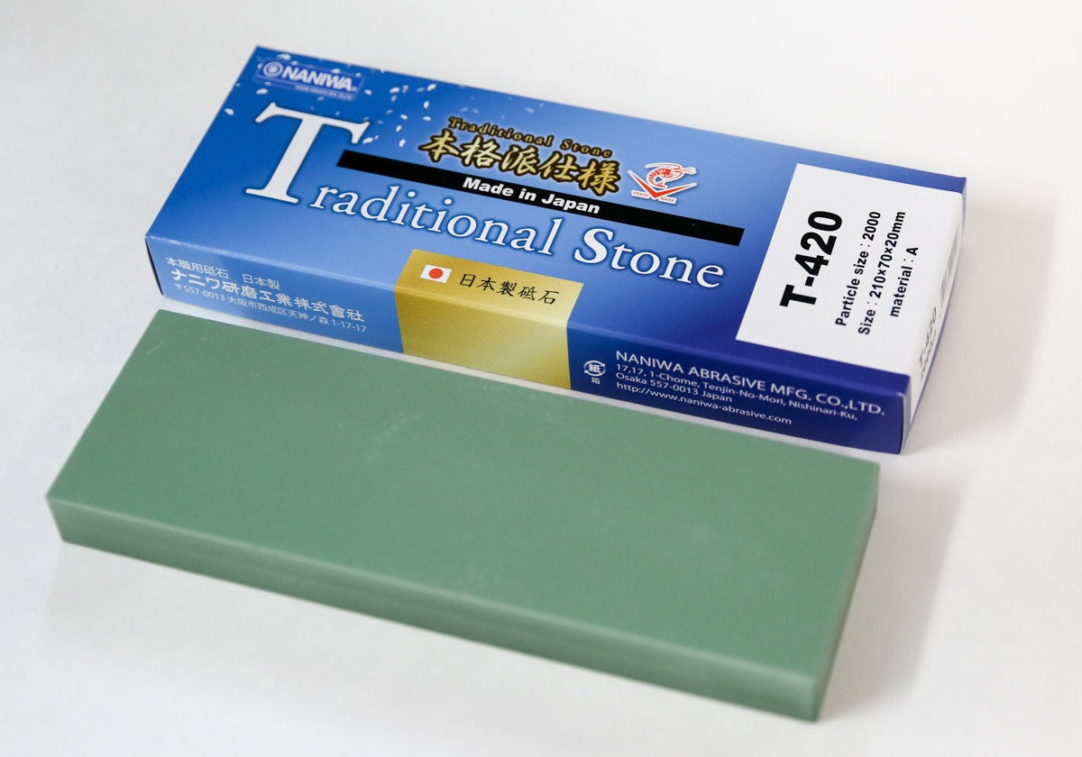 Naniwa Traditional Japanese Sharpening Stone, 2000 grit - T-420