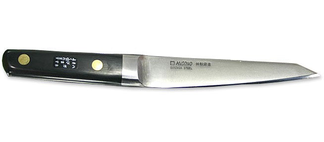 Couteau à désosser suédois Misono en acier au carbone de style japonais (Hankotsu), 5,7 pouces (145 mm) - # 142