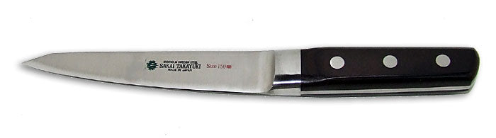 Sakai Takayuki Grand Chef Boning Knife, Japanese Hankotsu Style, 150mm / 5.9"