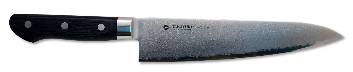 Couteau de chef Damas Sakai Takayuki 63 couches, 210 mm / 8,3&quot;