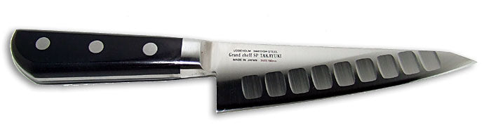 Couteau à désosser Sakai Takayuki Grand Chef SP, Honesuki, fossette, 150 mm / 5,9"