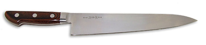 Sakai Takayuki Aonikou Blue-2 Couteau de chef/Gyutou en acier au carbone, 240 mm (9,5&quot;)