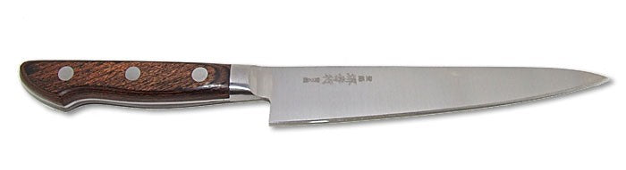 Sakai Takayuki Aonikou Blue-2 Carbon Steel Utility/Petty Knife, 150mm (5.9")